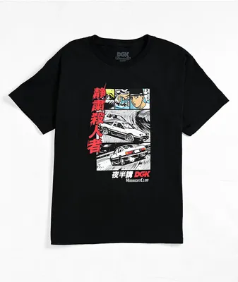 DGK Midnight Club Black T-Shirt | Liberty Center