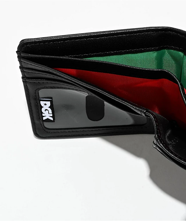 DGK Mindset Black Bifold Wallet | MainPlace Mall