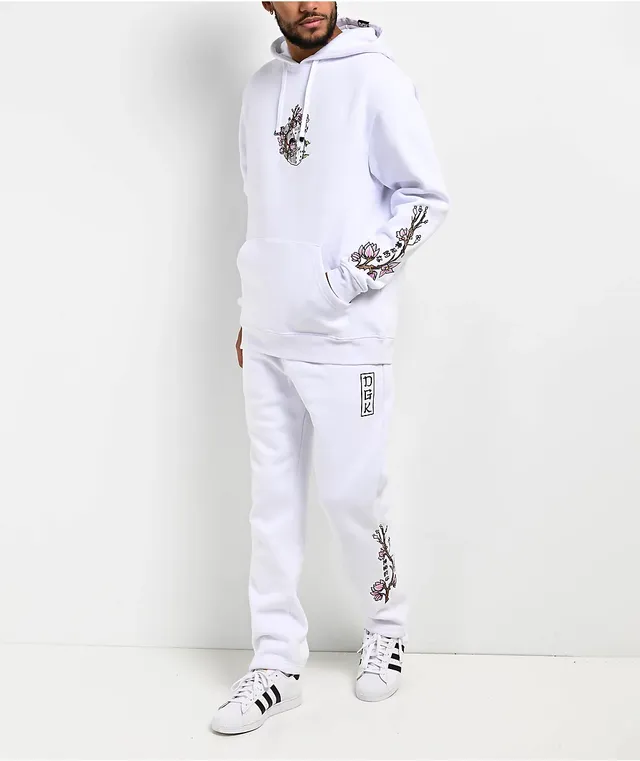 Zumiez white hoodie top