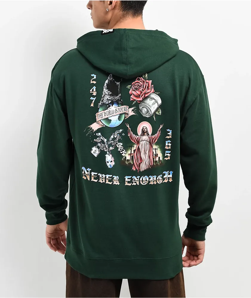 Dgk rose hoodie top