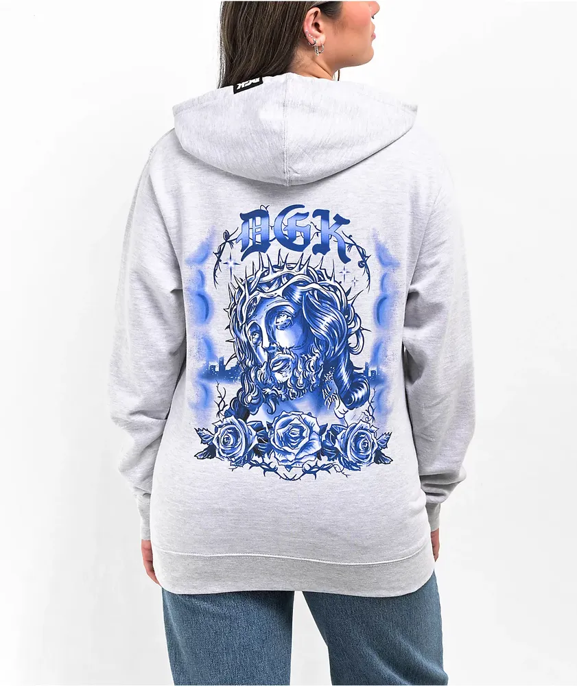DGK Save Us Grey Hoodie