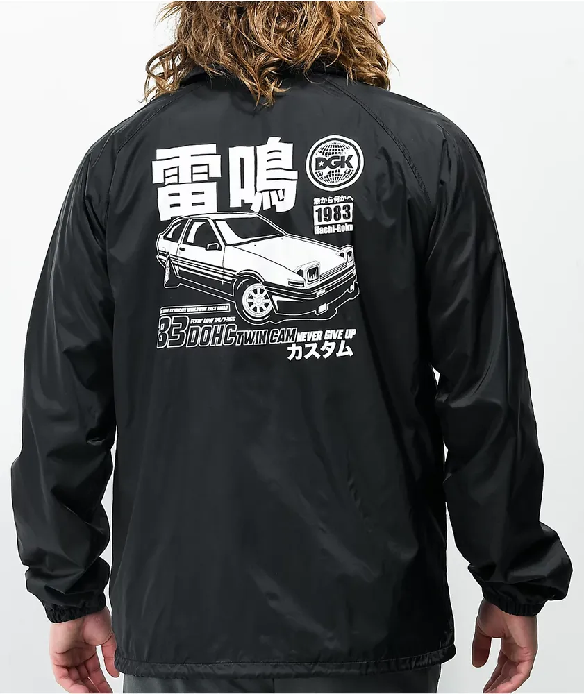 DGK Tuner Black Coaches Jacket | CoolSprings Galleria