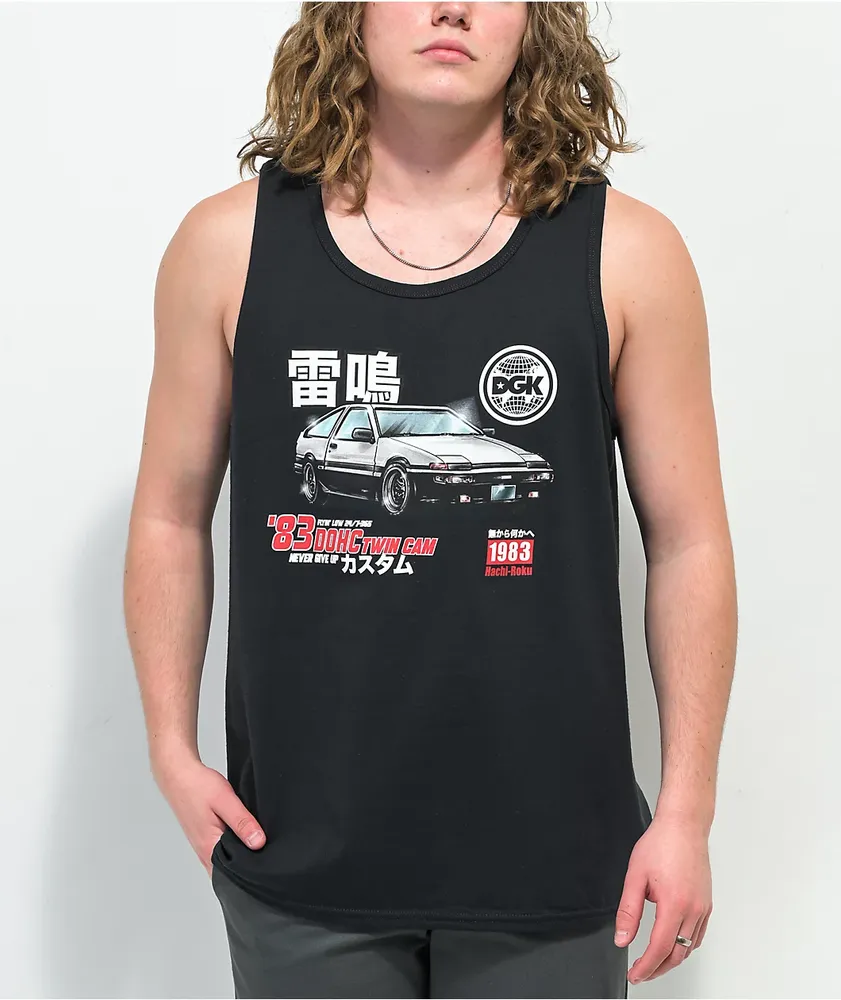 DGK Tuner Black Tank Top | Liberty Center