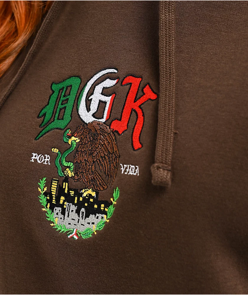 トップス DGK Chaos Brown Hoodie in ChattanoogaTN DGK Chaos Brown Hoodie at Hamilton Place in Chattanooga, TN
