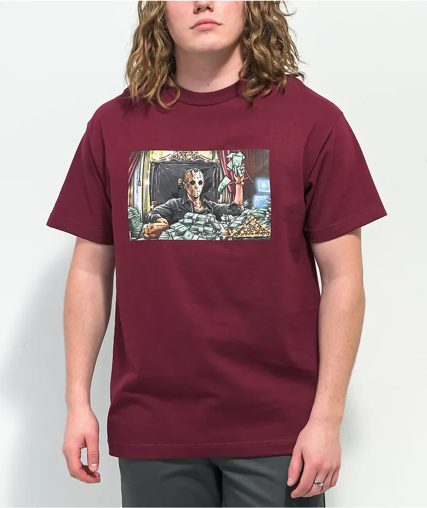 DGK Working Burgundy T Shirt Hamilton Place
