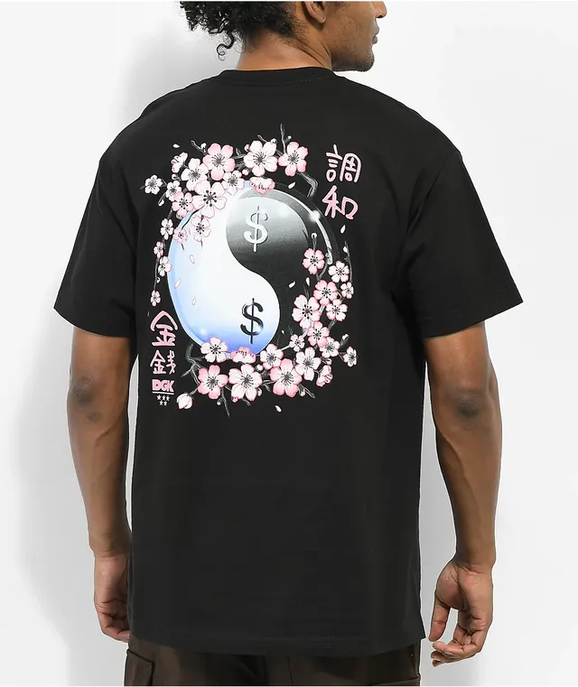 Monet Yin Yang Star Black Wash T-Shirt | Dulles Town Center