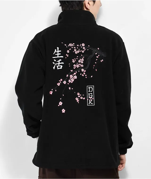 DGK Zen Black Tech Fleece Jacket | Mission Valley