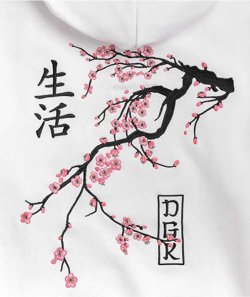 DGK Zen White Hoodie | MainPlace Mall