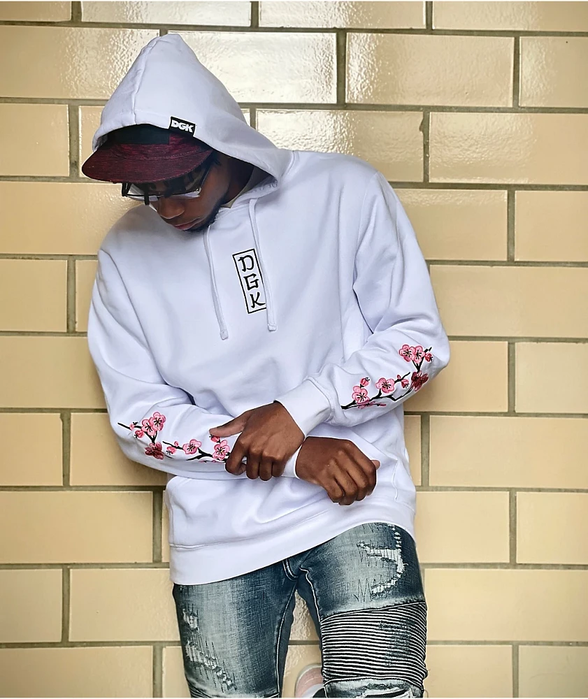 DGK Zen White Hoodie | Arden Fair