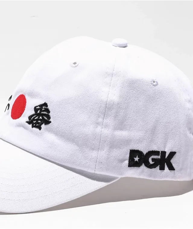 DGK x Afro Samurai Niban White Strapback Hat at Hamilton Place in