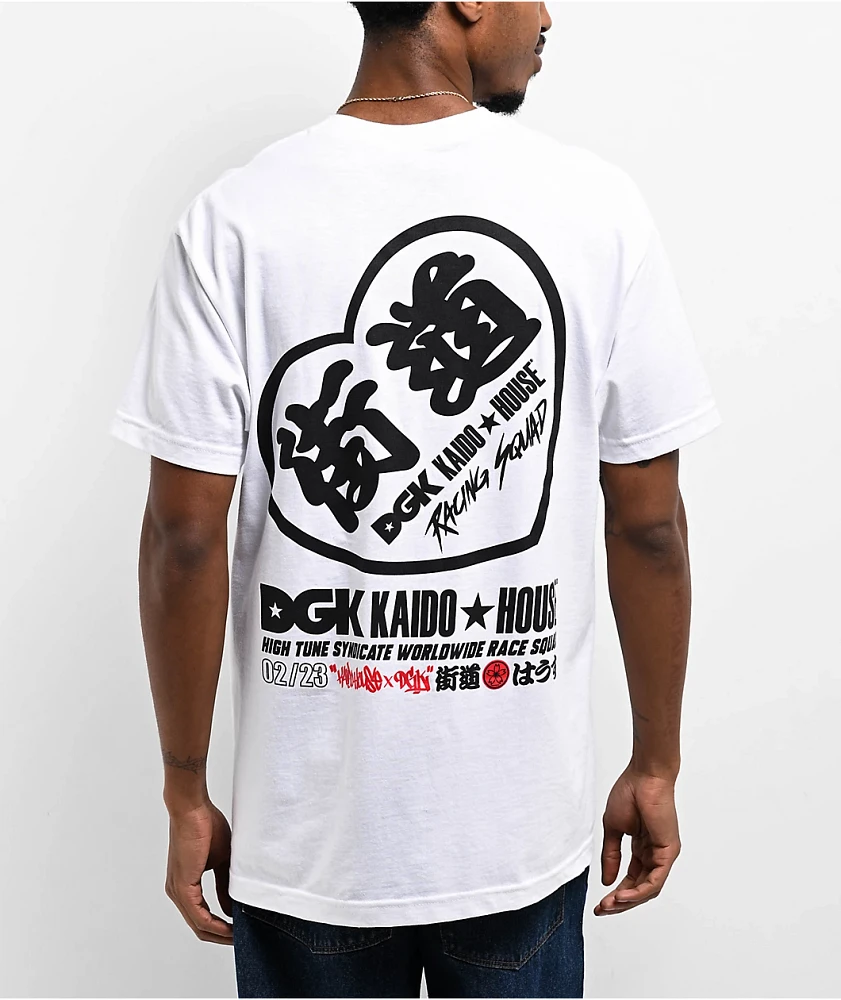 DGK x Kaido House Konbini White T-Shirt | MainPlace Mall