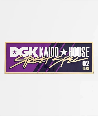 DGK x Kaido House Street Spec Sticker | Liberty Center