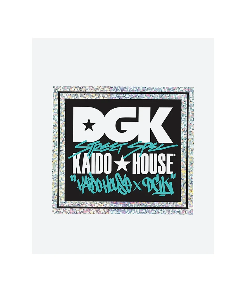 DGK x Kaido House Street Spec Sticker | Liberty Center