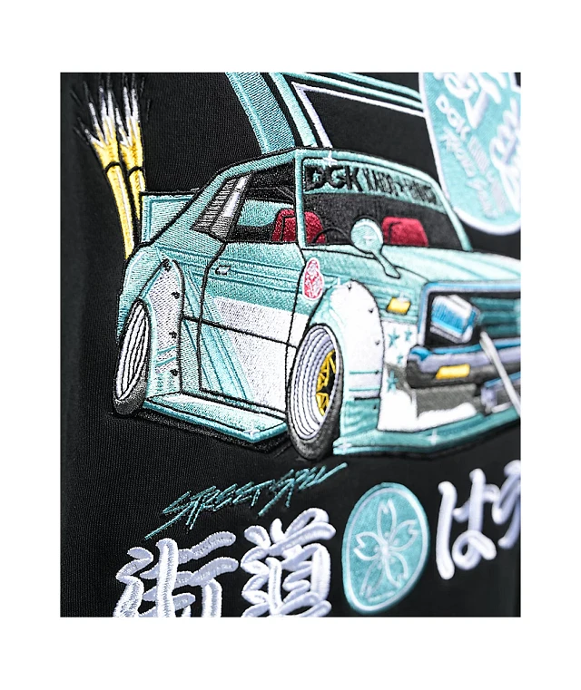 rakugaki1984×FRAMeWORK×PAYDAY JK DGK x Kaido House Zokusha Black Hoodie at Hamilton Place in
