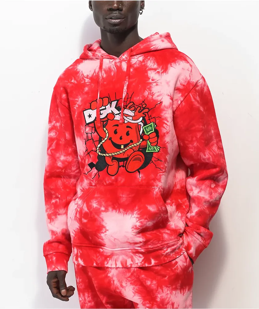 DGK x Kool-Aid Smash Red Tie Dye Hoodie | CoolSprings Galleria