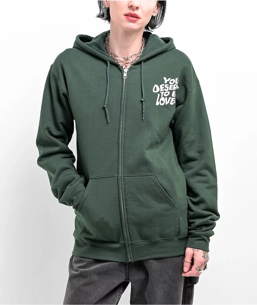 Zumiez green hoodie new arrivals