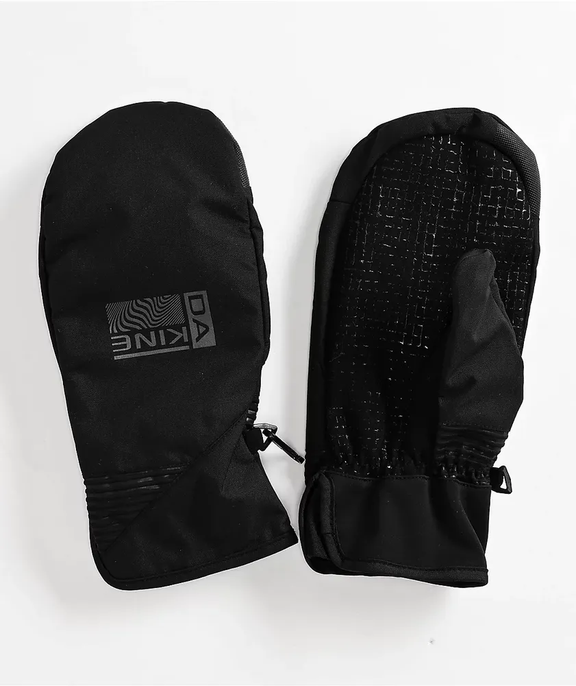Black snowboard mittens sale