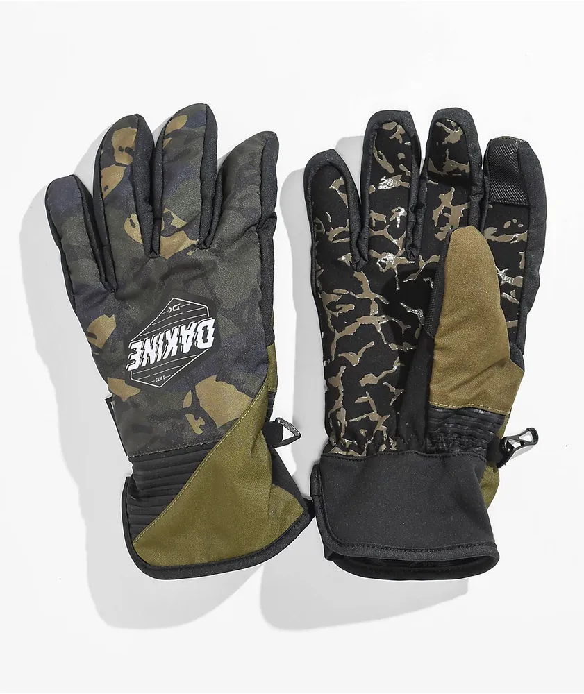 Dakine Crossfire Camo Snowboard Gloves CoolSprings Galleria