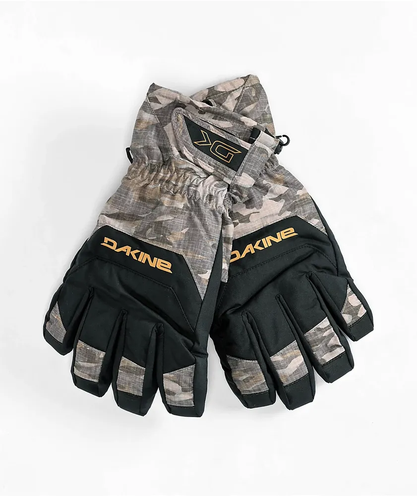 Camo snowboard gloves online