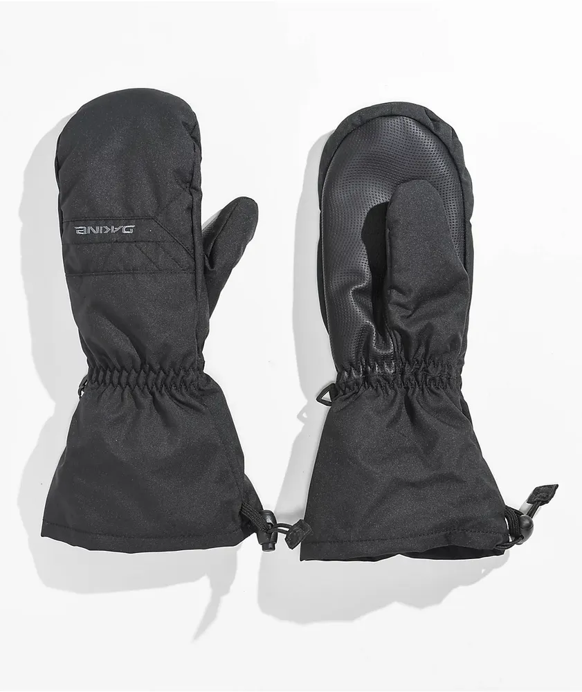 Dakine Yukon Black Snowboard Mittens 2023 | Mission Valley