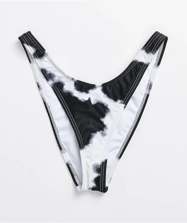 Damsel Billie Cow Print High Leg Bikini Bottom Vancouver Mall