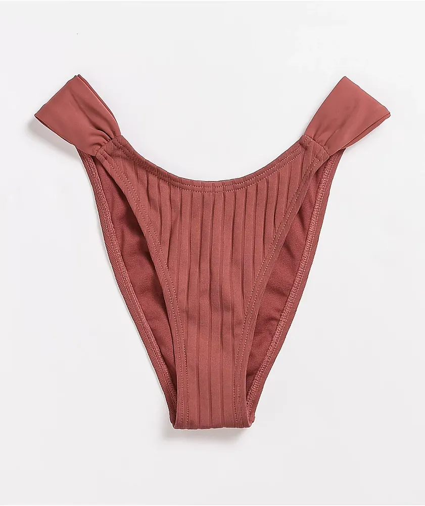 High leg cheeky bikini bottoms 2025