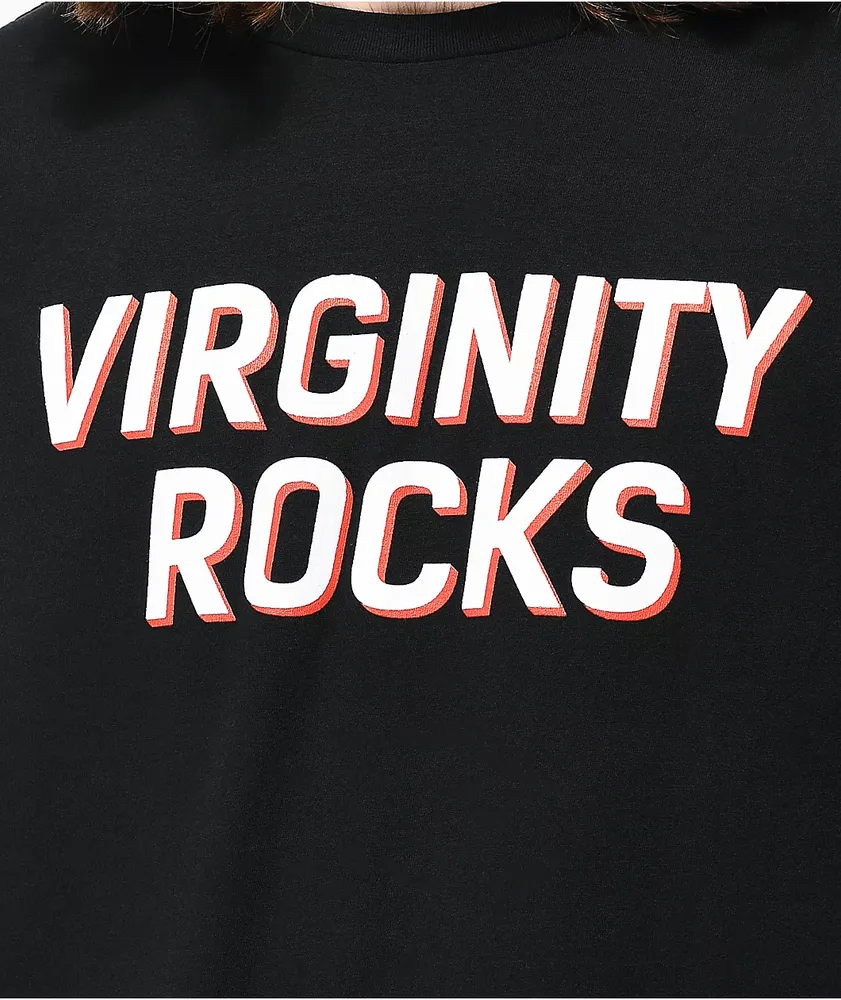 Red virginity rocks hoodie best sale
