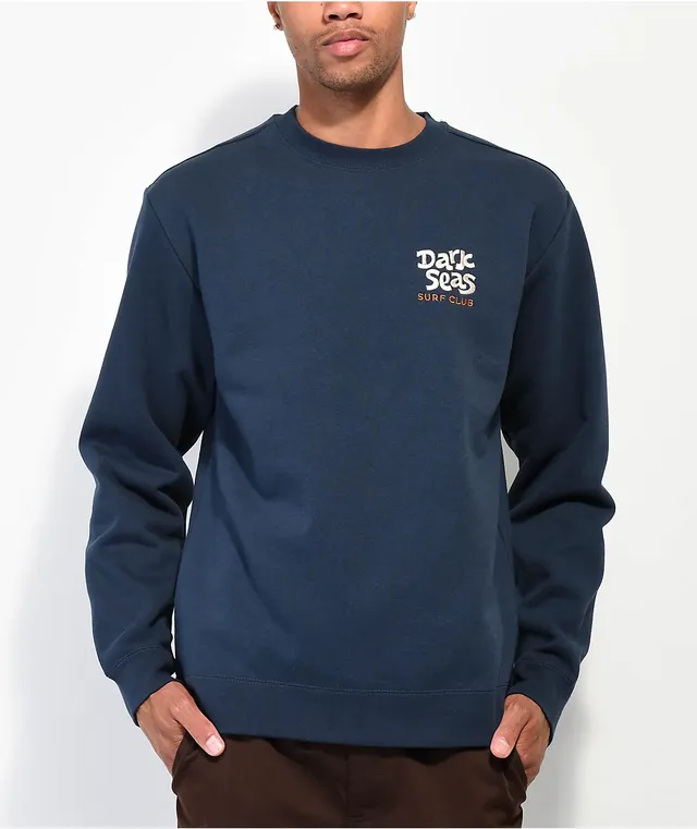 Dark Seas Cambridge Navy Crewneck Sweatshirt CoolSprings Galleria
