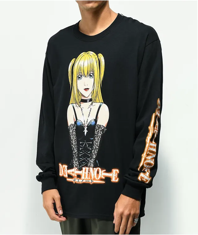 Neon Riot Death Note Misa Book Black T-Shirt | Arden Fair