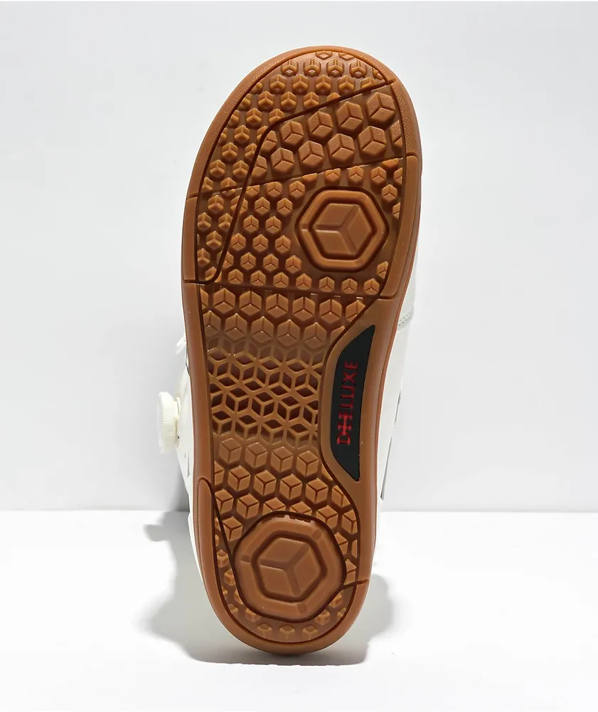 Deeluxe DNA 23.5 23-24 DAY_DREAMER オマケ有り Deeluxe DNA White Snowboard Boots 2024 | Zumiez