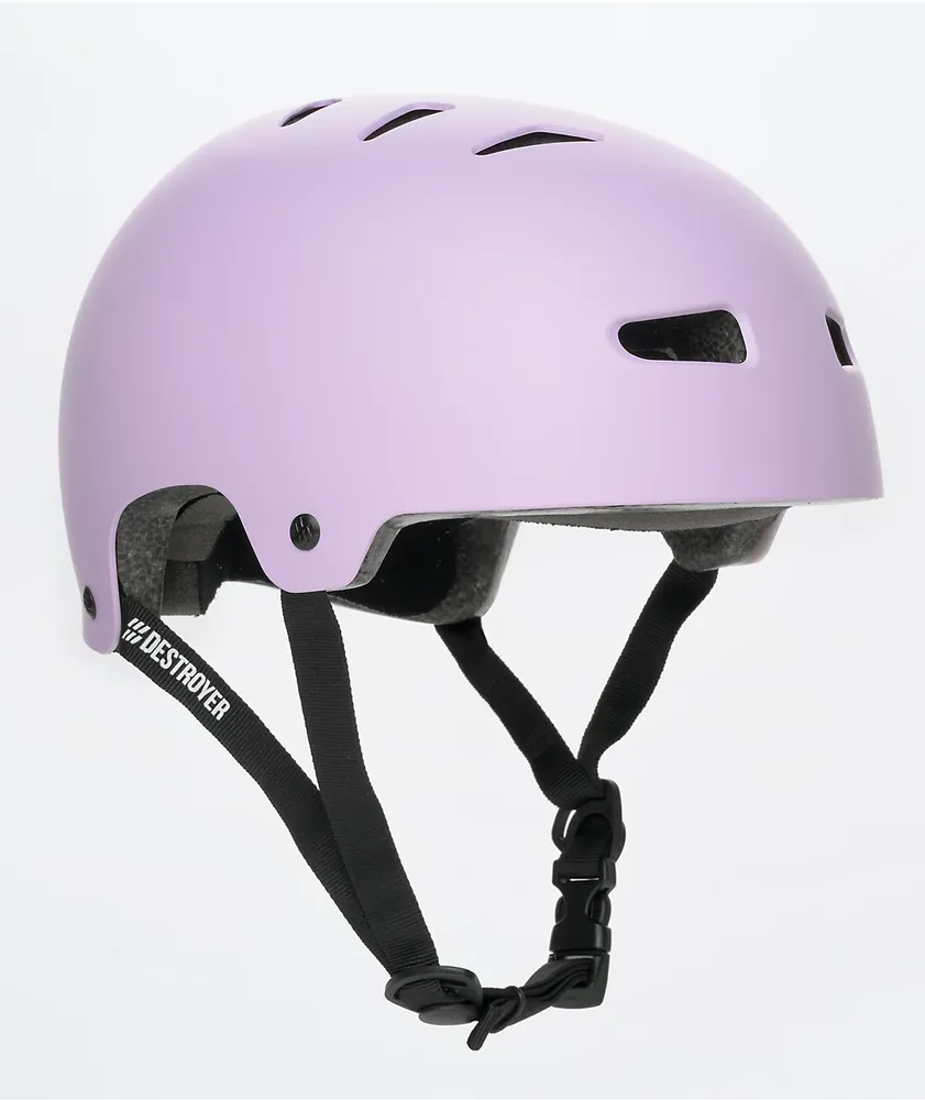 Purple 2025 skateboard helmet