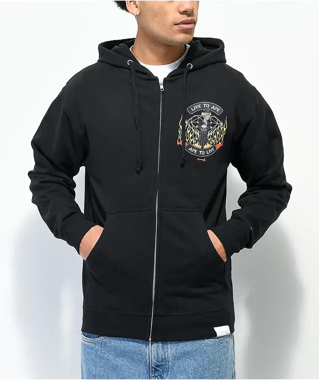 Diamond supply deals co zip hoodie