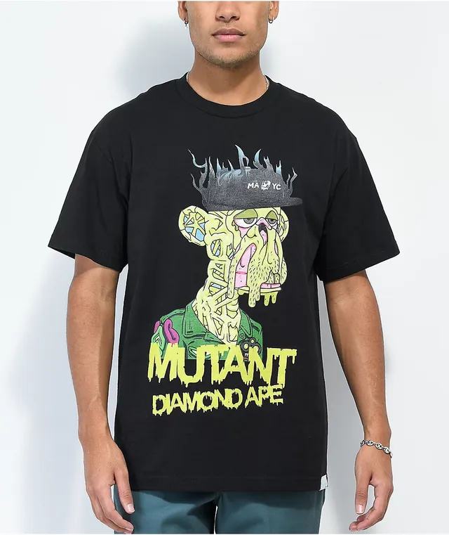 即購入可！military super gimmick shirtblouson Diamond Supply Co. x Ape Military Mutant Ape Black T-Shirt