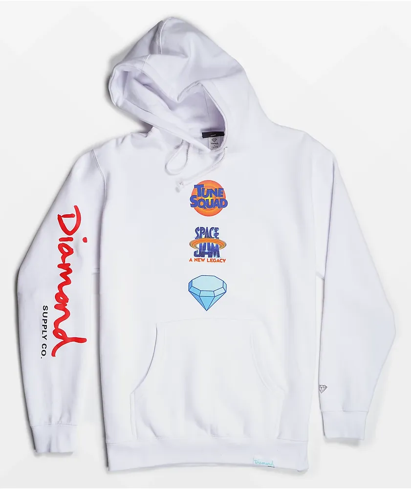 Diamond supply hot sale co white hoodie