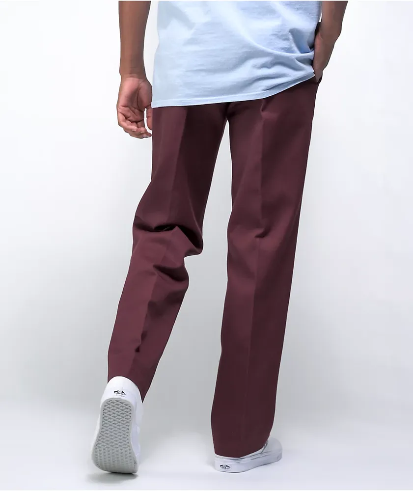 Dickies 67 Skate Straight Maroon Work Pants Mall of America