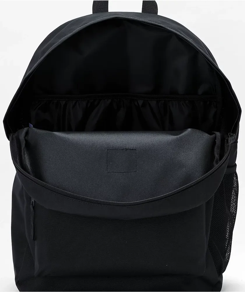 Basic black backpack sales