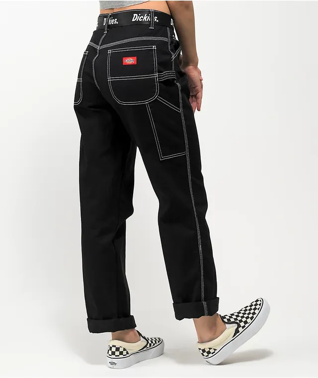 Dickies Belted Black Carpenter Pants Foxvalley Mall