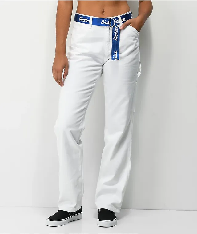 Dickies belted shop carpenter pants
