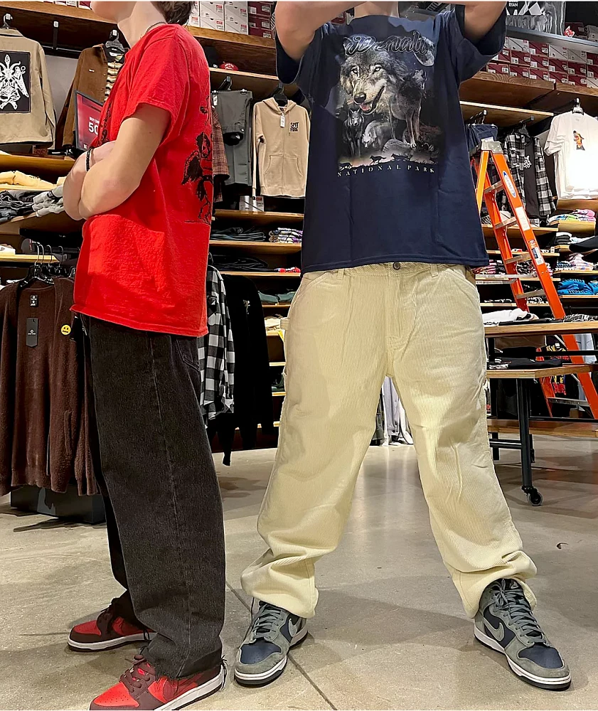 Dickies Cream Corduroy Carpenter Pants | Arden Fair