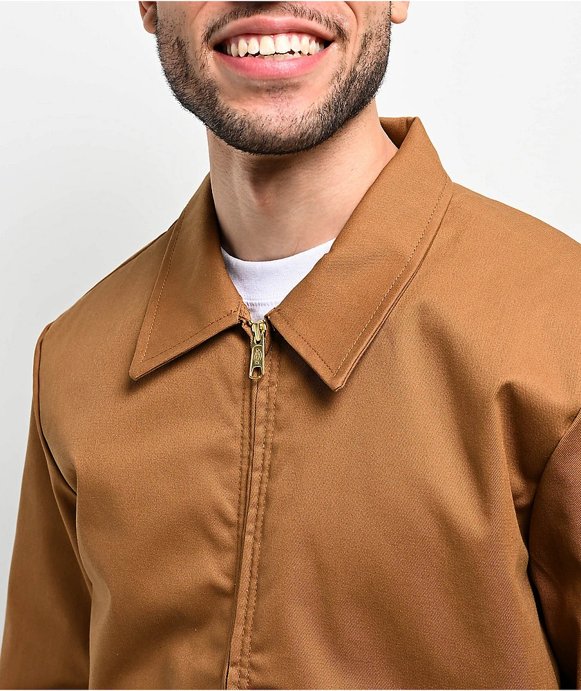 Dickies Eisenhower Brown Work Jacket | Arden Fair