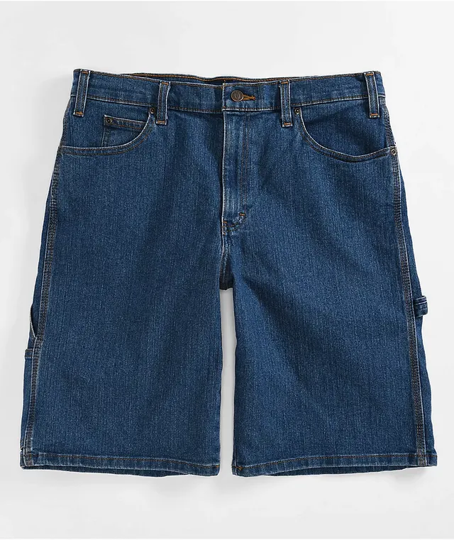 Blue jean carpenter shorts on sale