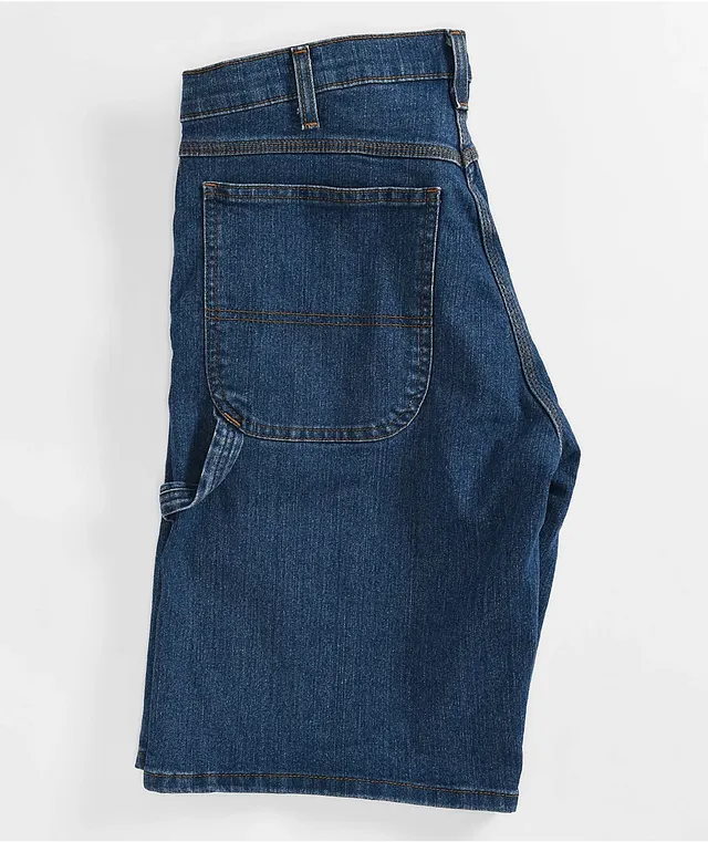 Dickies FLEX Active Waist Blue Denim Carpenter Shorts | Arden Fair