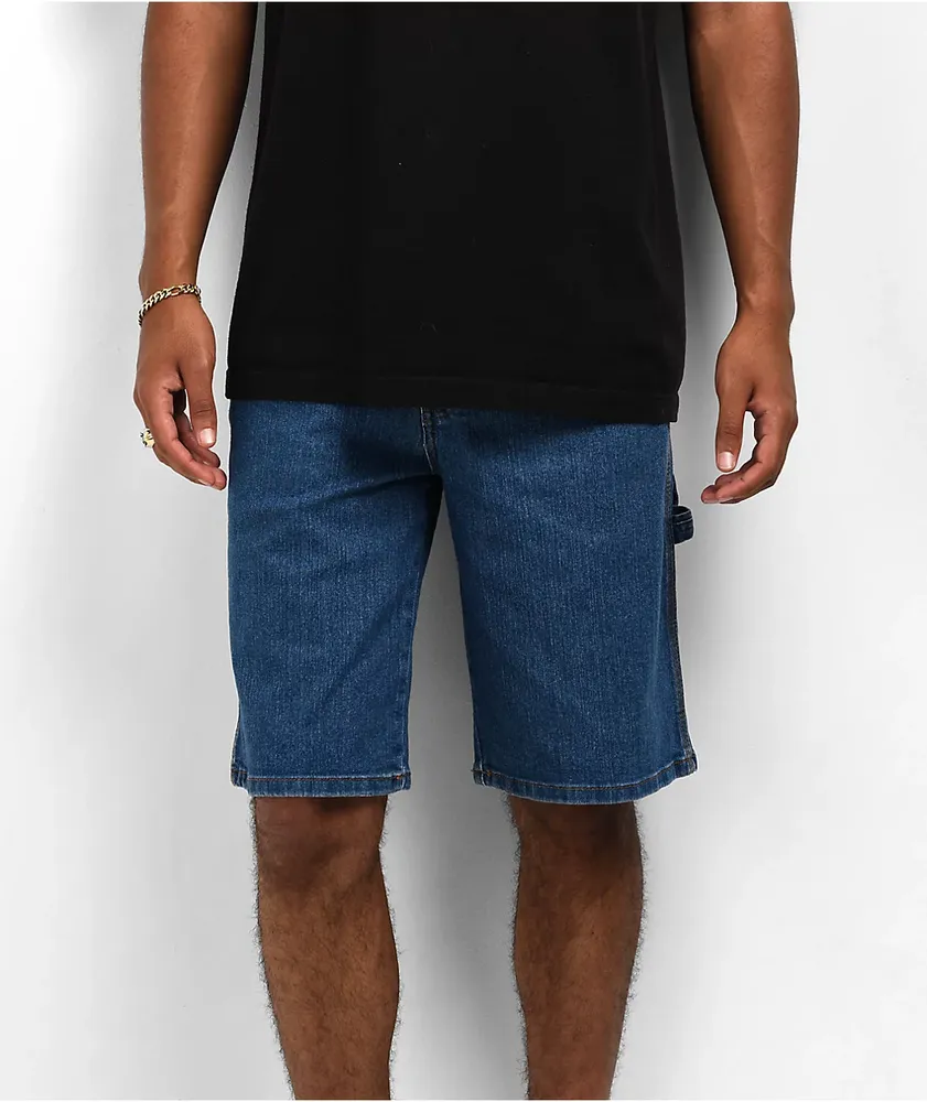 Dickies FLEX Active Waist Blue Denim Carpenter Shorts Pueblo Mall