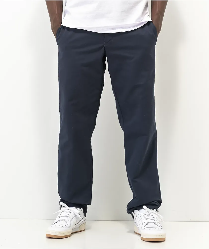 Dickies Flex Dark Navy Slim Chino Work Pants | Hamilton Place