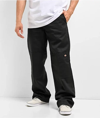 Dickies Loose Fit Khaki Double Knee Work Pants | CoolSprings