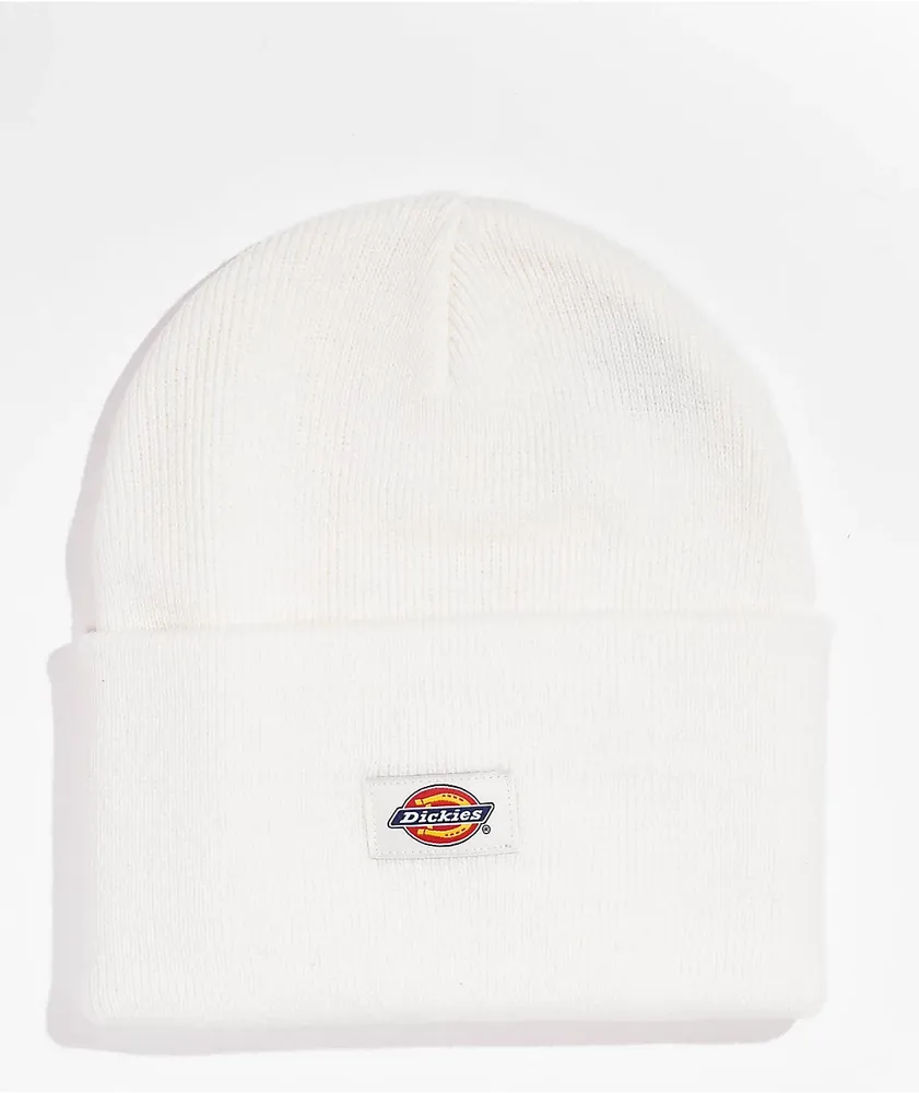 Dickies outlet white beanie