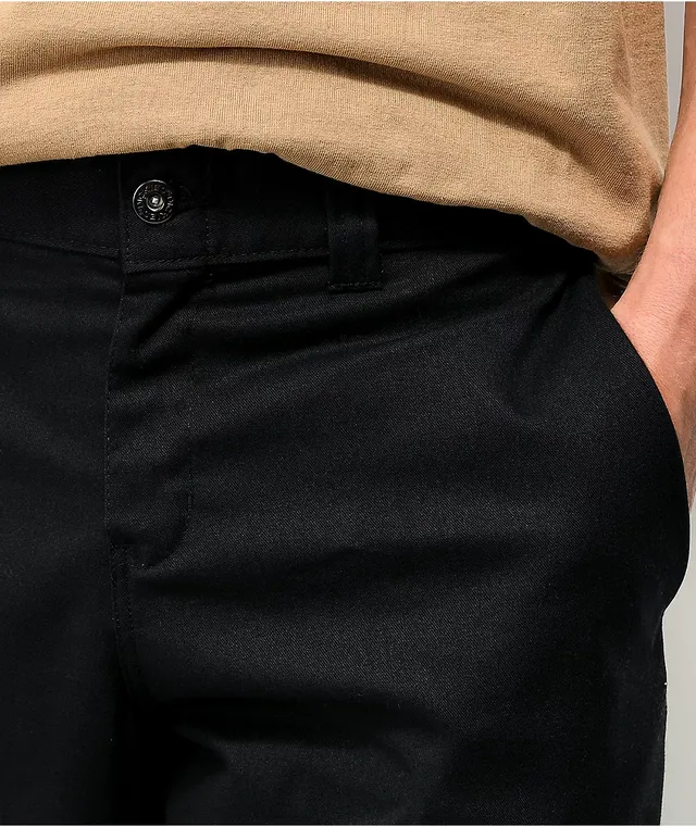 Dickies Skate Slim Straight Black Chino Pants | CoolSprings Dickies Skate Slim Straight Black Chino Pants | CoolSprings