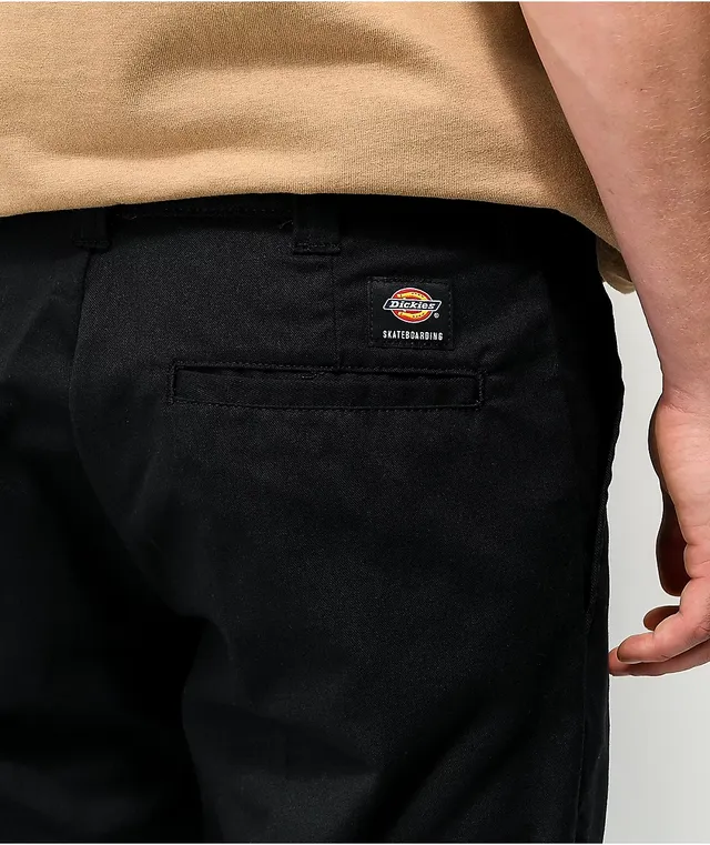 Dickies Skate Slim Straight Black Chino Pants | Dulles Town Dickies Skate Slim Straight Black Chino Pants | Dulles Town