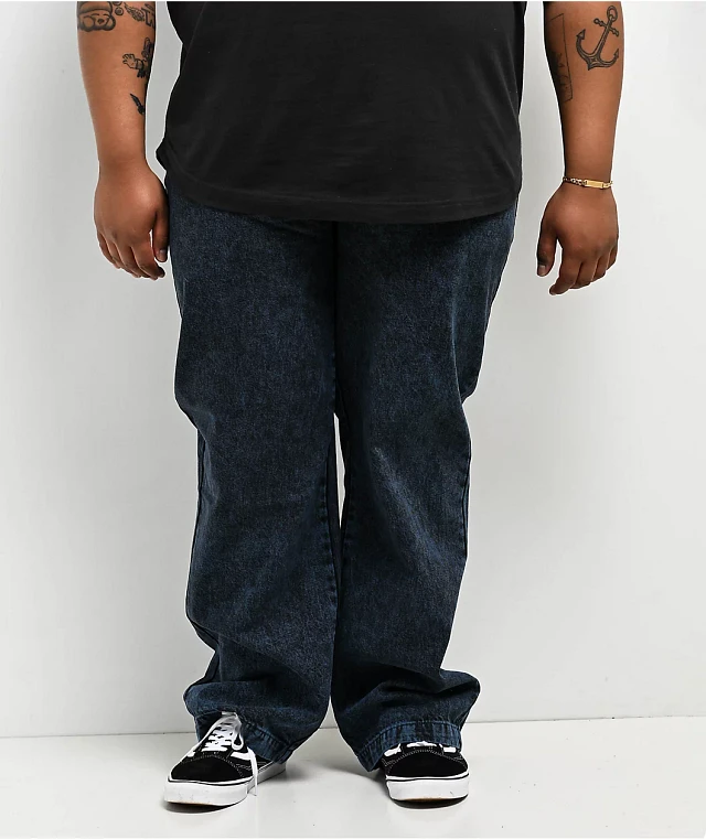 Dickies Skateboarding Tom Knox Deep Blue Loose Fit Jeans at