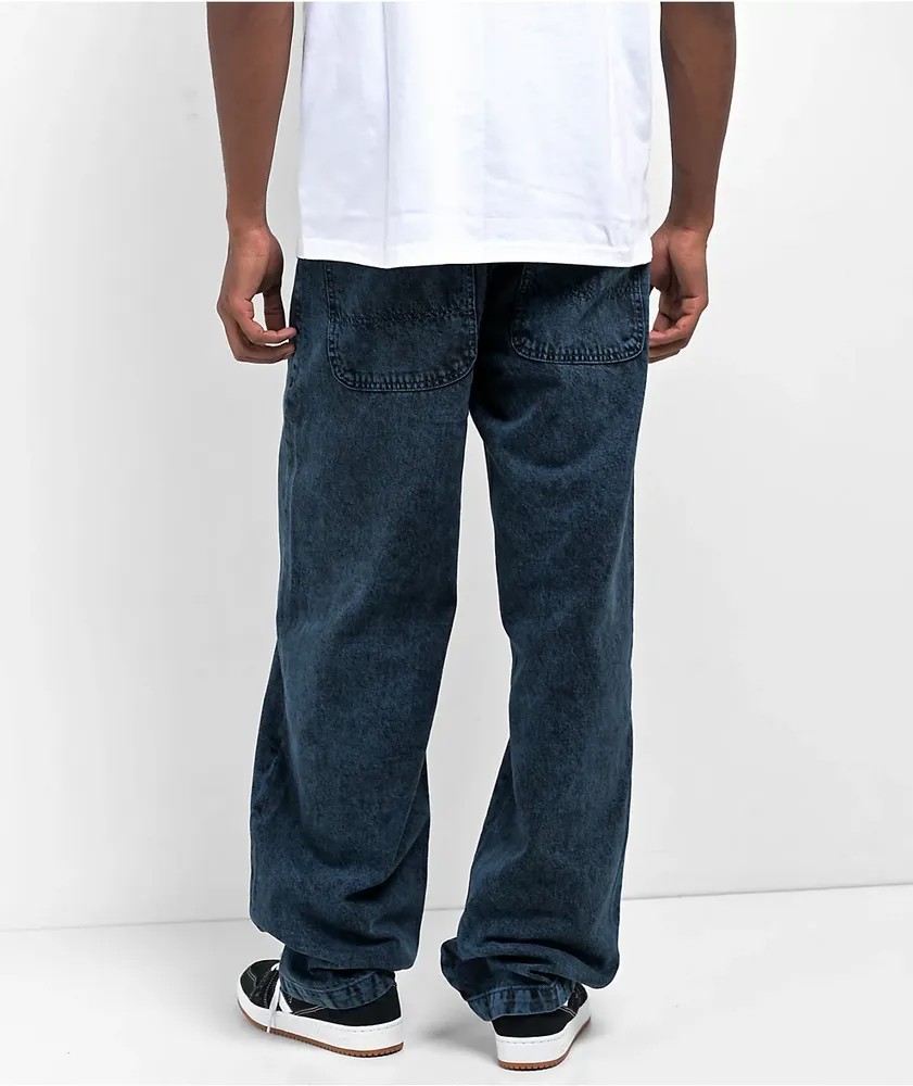 Dickies Skateboarding Tom Knox Deep Blue Loose Fit Jeans | Arden Fair